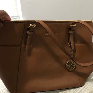 Mk cognac bag